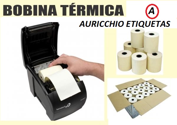 Bobina Térmica 79mm x 30m caixa c/ 30 und. - Imagem 3